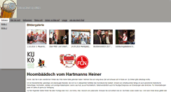 Desktop Screenshot of hartmanns-heiner.de